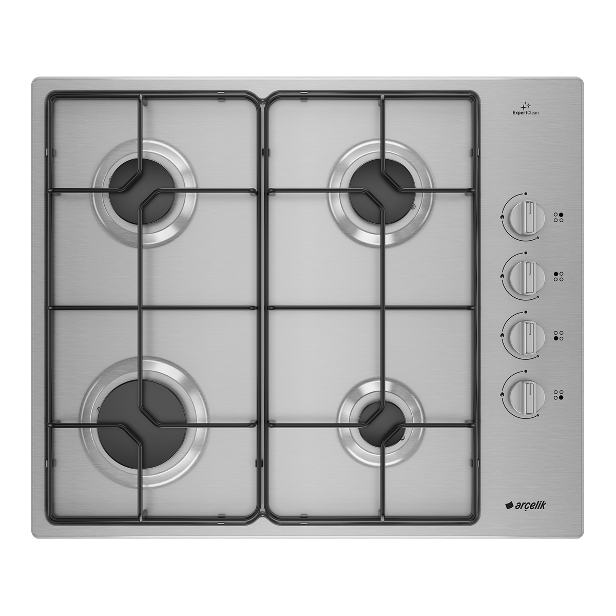 OMD D 611 EI Gazlı Metal Tablalı Ocak